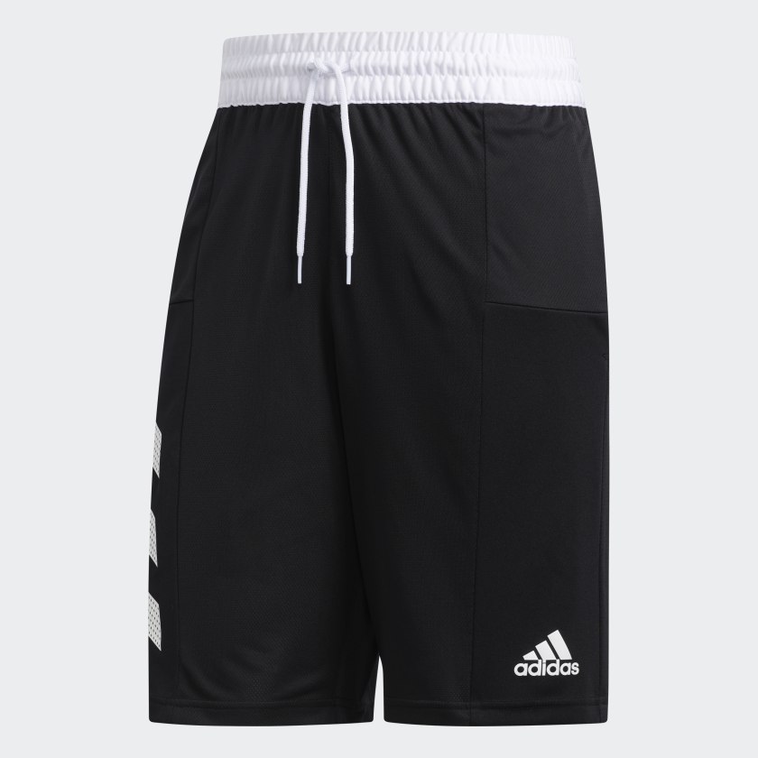 adidas Sport 3-Stripes Shorts - Black