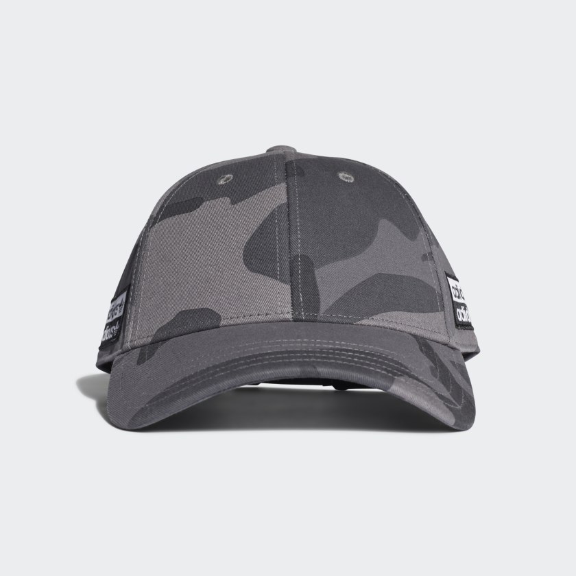 adidas Camo Baseball Hat - Grey | adidas US