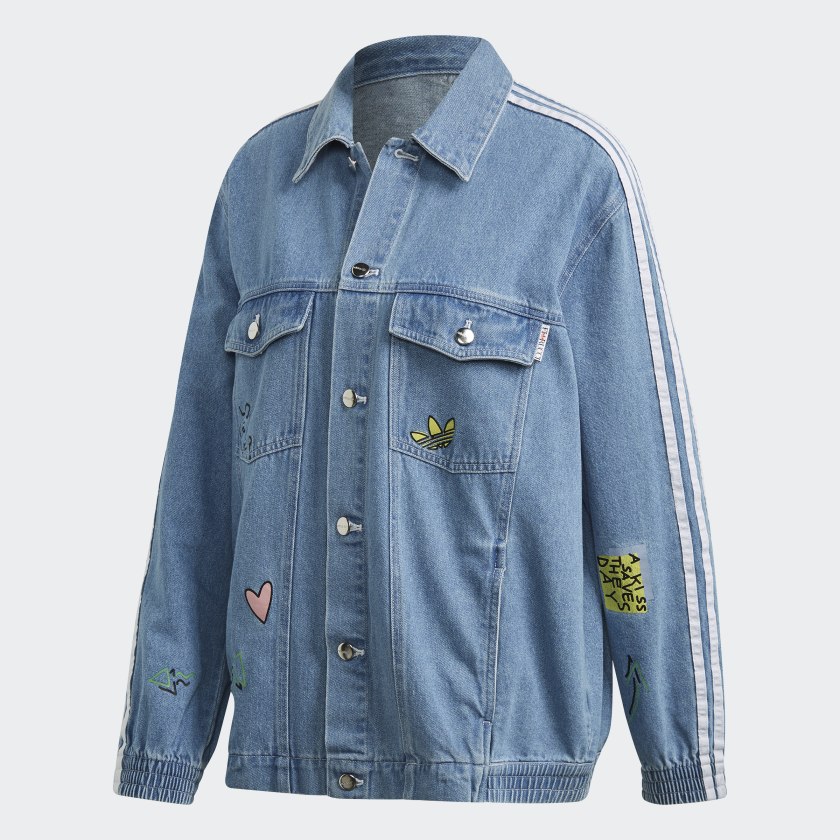 jaqueta adidas jeans