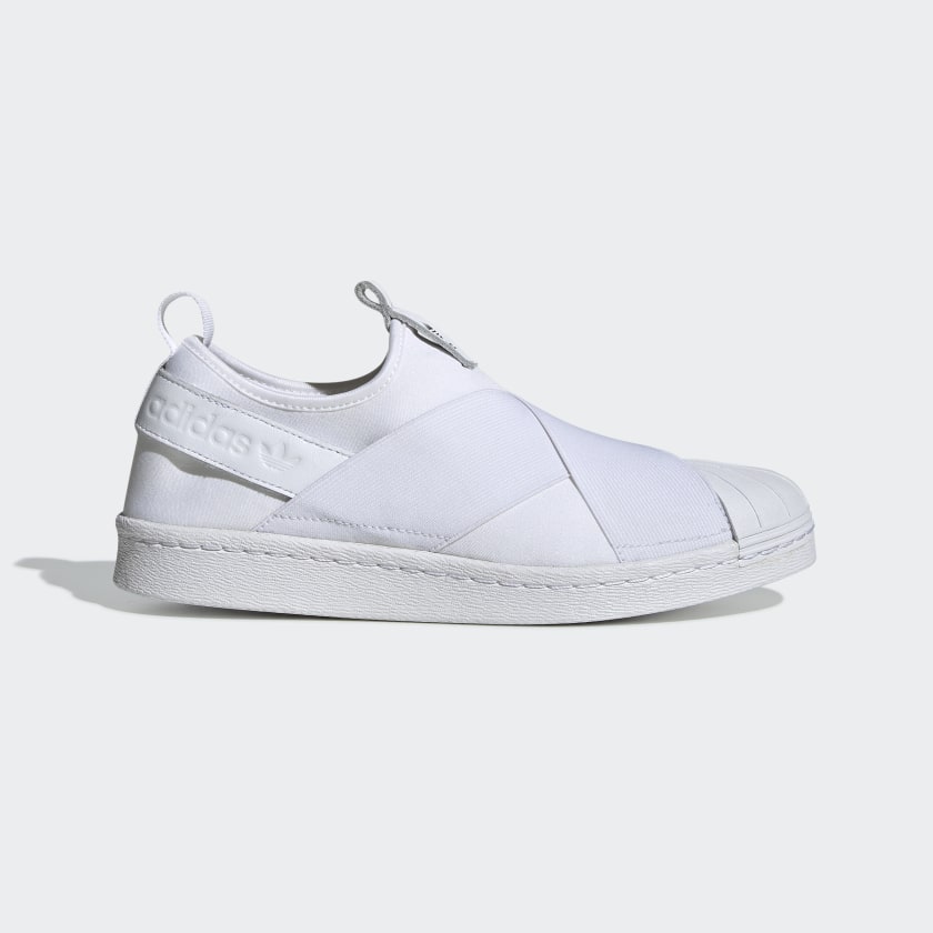adidas รองเท้า Superstar Slip On - สีขาว | adidas Thailand