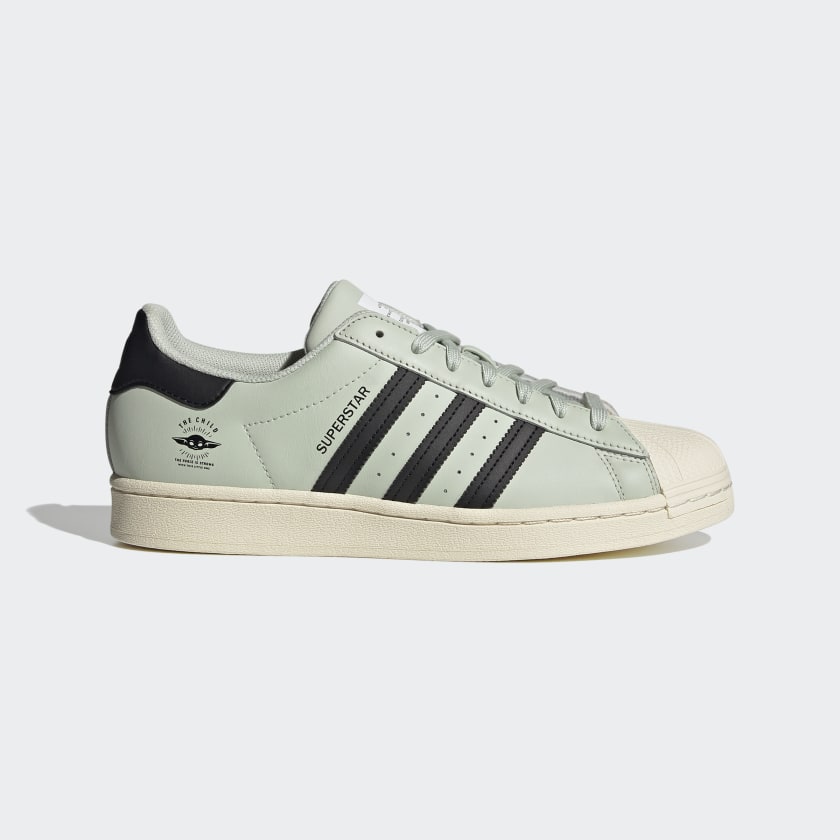 Adidas Star Wars Mandalorian Superstar The Child Shoes Green Adidas Us