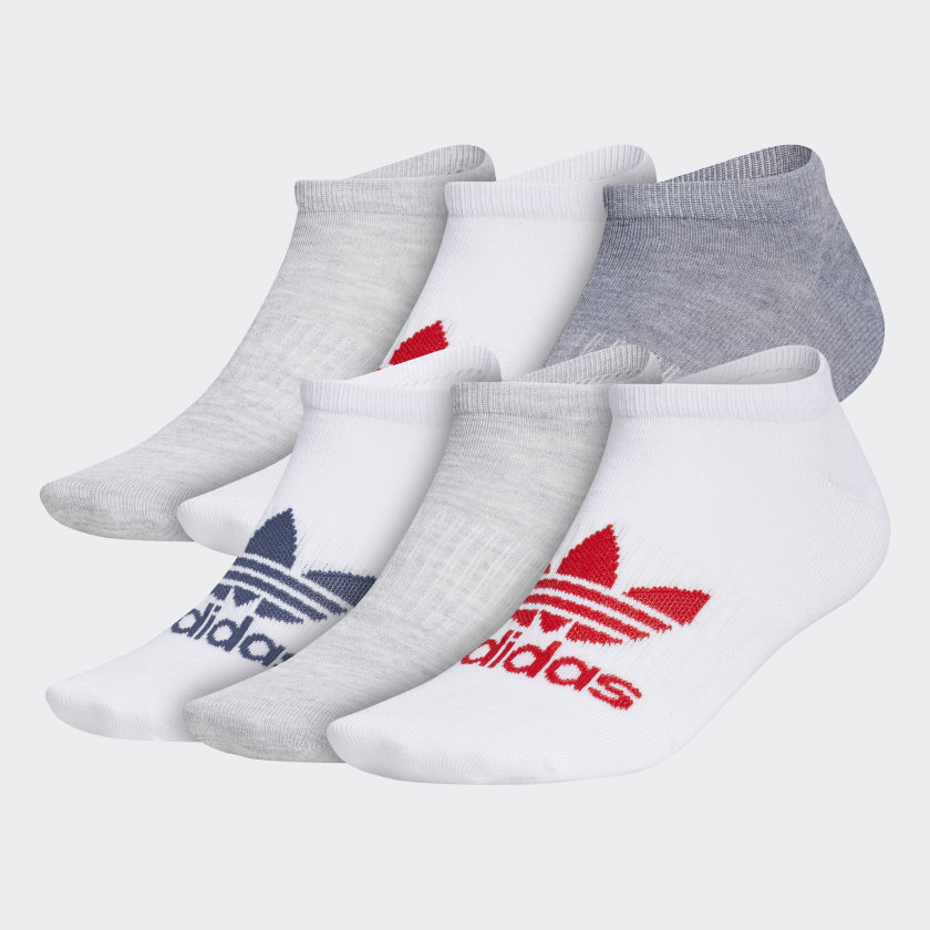 adidas Classic Superlite No-Show Socks 6 Pairs - Multicolor | adidas US