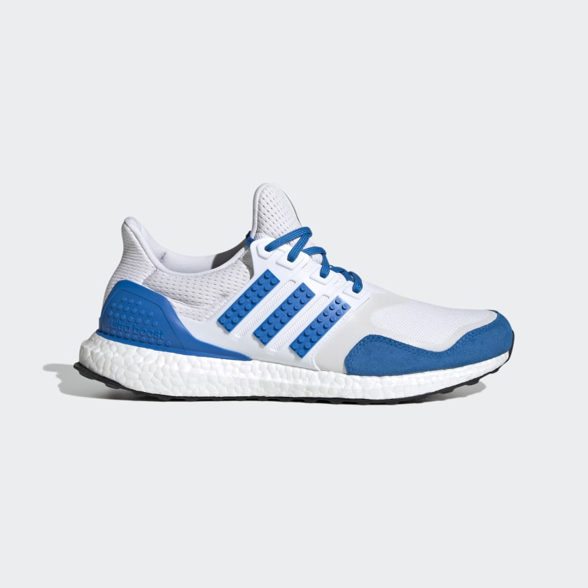 adidas boost white with blue