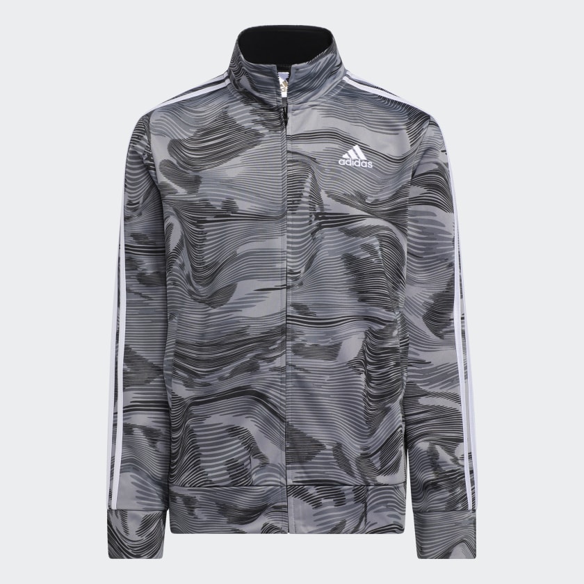 adidas Camo Tricot Jacket Black adidas US