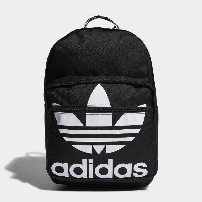 adidas Trefoil Pocket Backpack - Black | CL5498 | adidas US