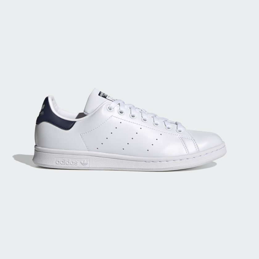 Adidas Originals Stan Smith White/Navy Men's Shoes, Size: 9