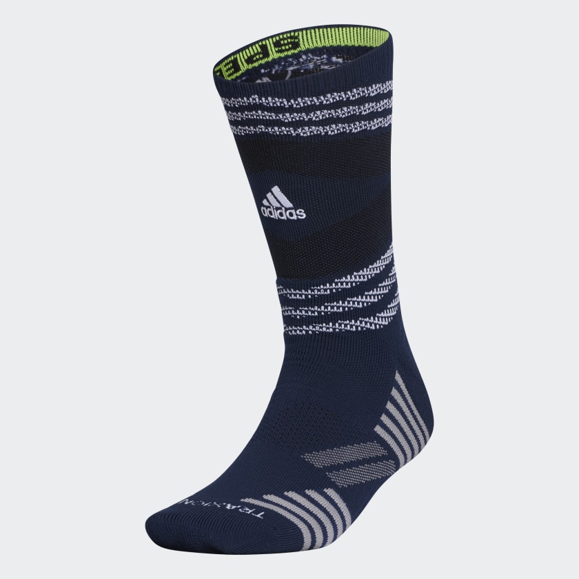 adidas Speed Mesh Team Crew Socks - Blue | adidas US