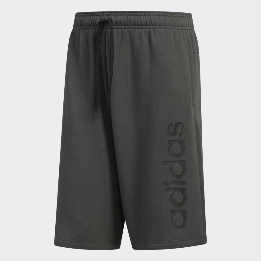 adidas Linear Logo Shorts - Grey | adidas US