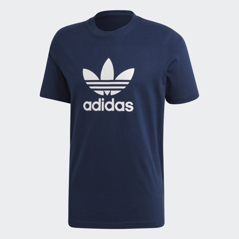 adidas shirt blue and white