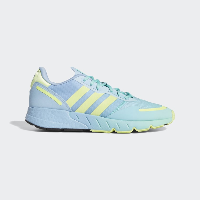 adidas ZX 1K Boost Shoes - Green 