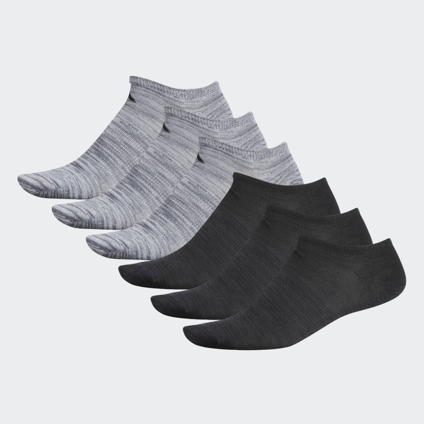 Adidas men's superlite no show socks 6 pack clearance