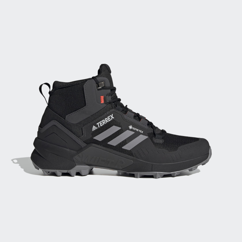 adidas Terrex Swift R3 Mid GORE-TEX Hiking Shoes - Black | adidas US