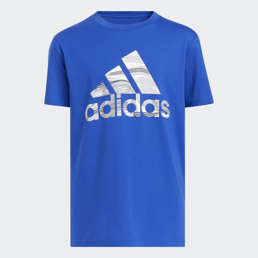 adidas Camo Badge of Sport Tee - Blue | adidas US adidas Camo Badge of Sport Tee - Blue | adidas US
