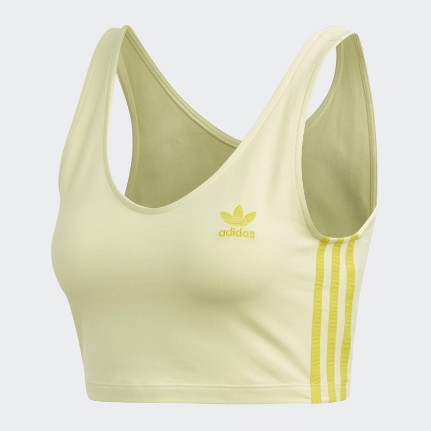 Top deportivo amarillo clearance