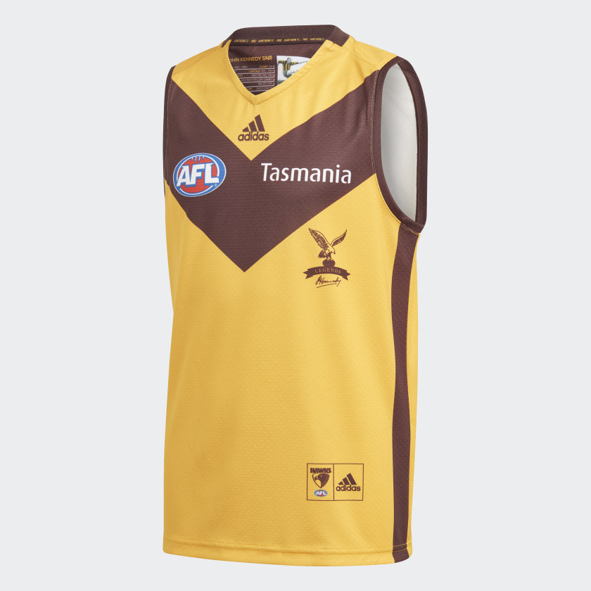 Adidas Hawthorn Fc Away Guernsey Yellow Adidas Australia