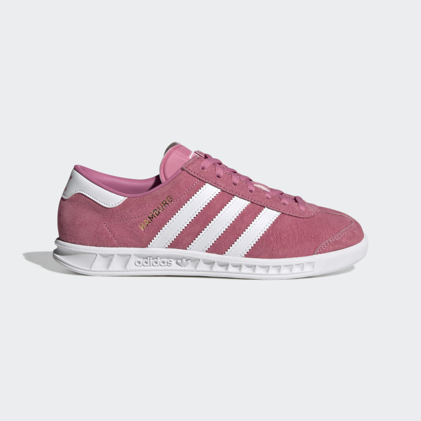 adidas Hamburg Shoes - Pink | adidas UK
