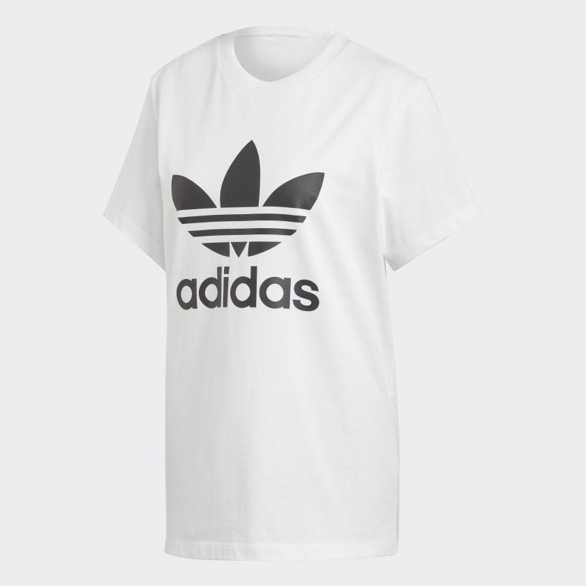 Adidas t shirt boyfriend clearance