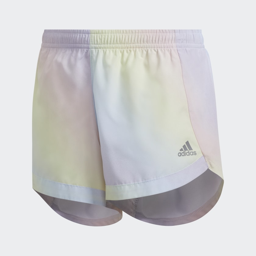 Adidas iridescence print shorts Clearance