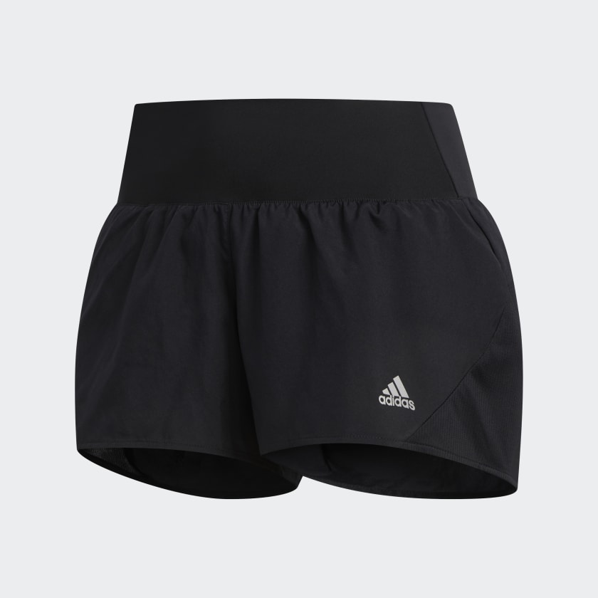 Adidas 3 stripe poly shorts womens Clearance