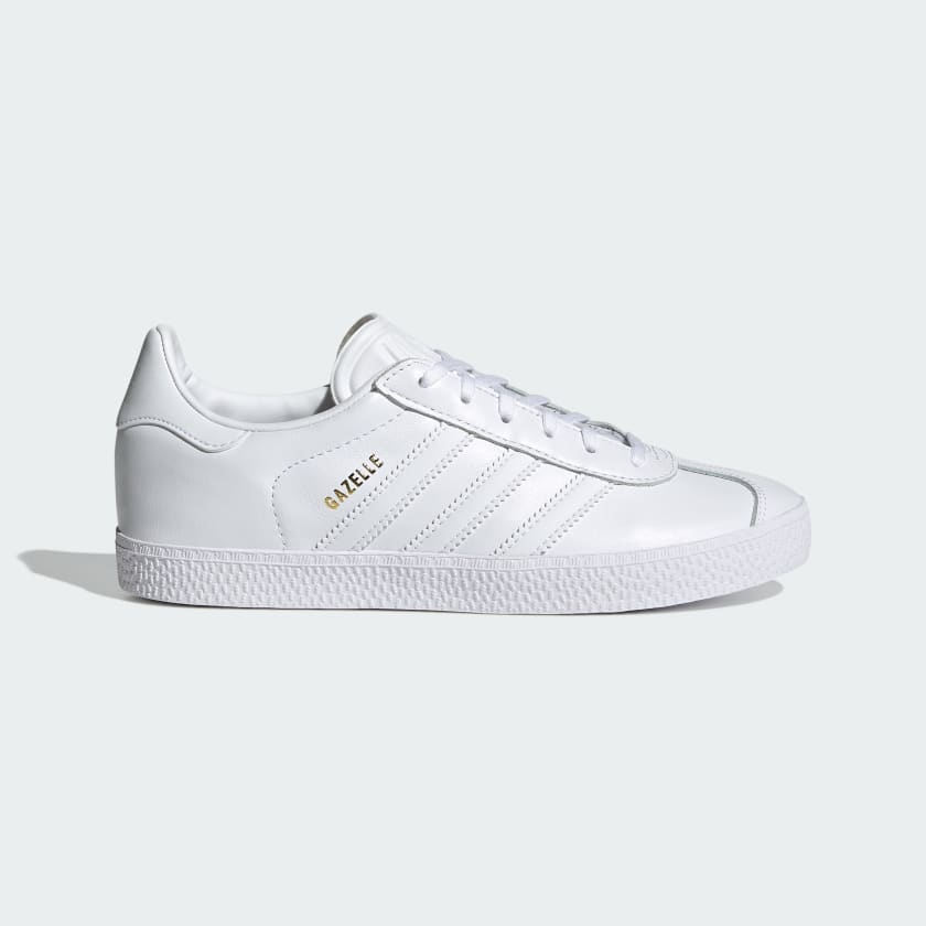 gazelle adidas white