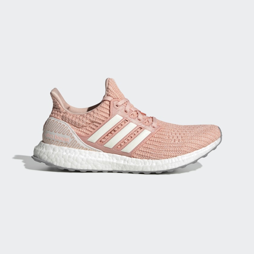 ultra boost white and pink