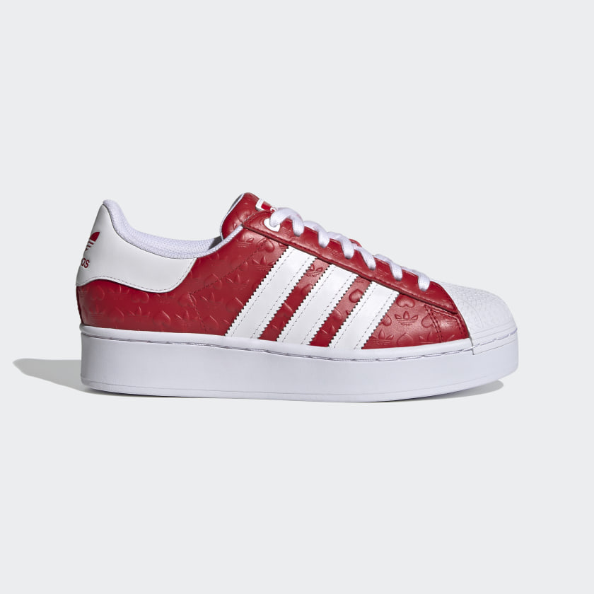 Adidas superstar rojos mujer clearance