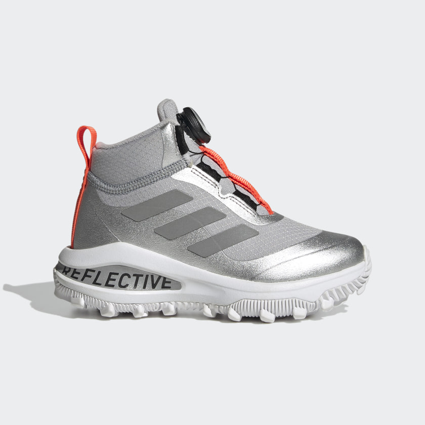 adidas Fortarun BOA All Terrain Running Shoes - Silver | adidas UK