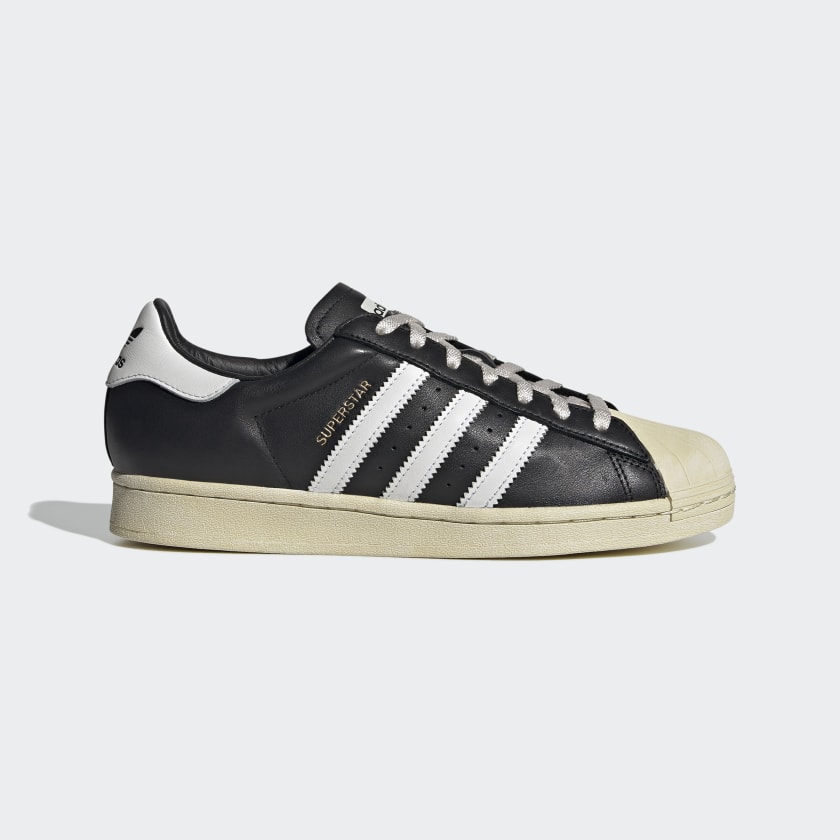 adidas Superstar Shoes in Black and 