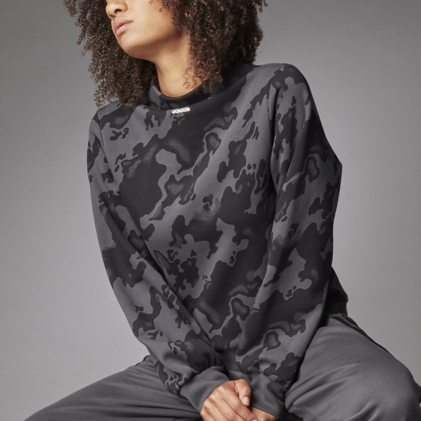 mock crew sweatshirt