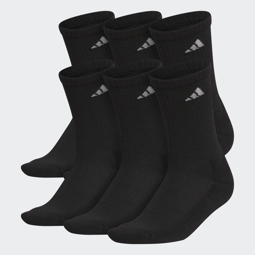 adidas Athletic Crew Socks 6 Pairs - Multicolor | adidas US