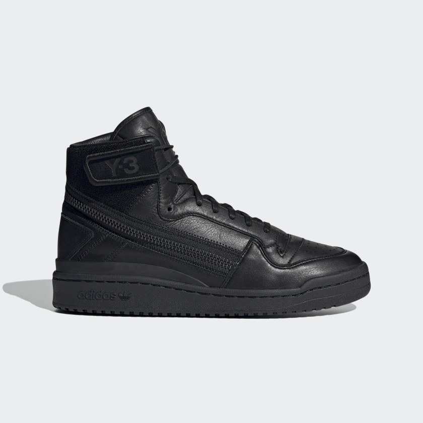 adidas forum hi black