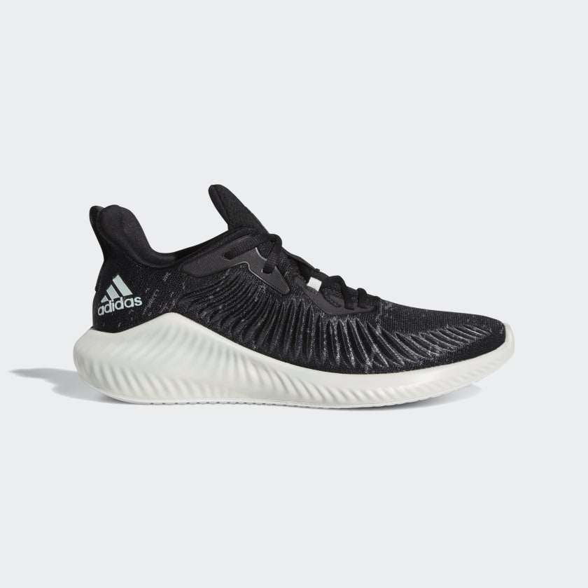 adidas black and white running shoes