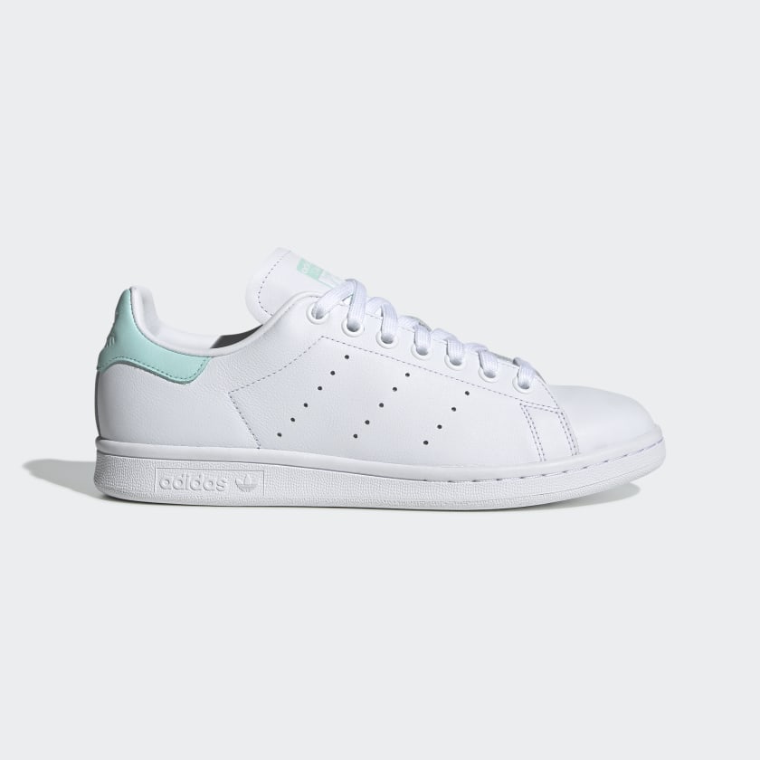 Women's Stan Smith Cloud White and Frost Mint Shoes | adidas US