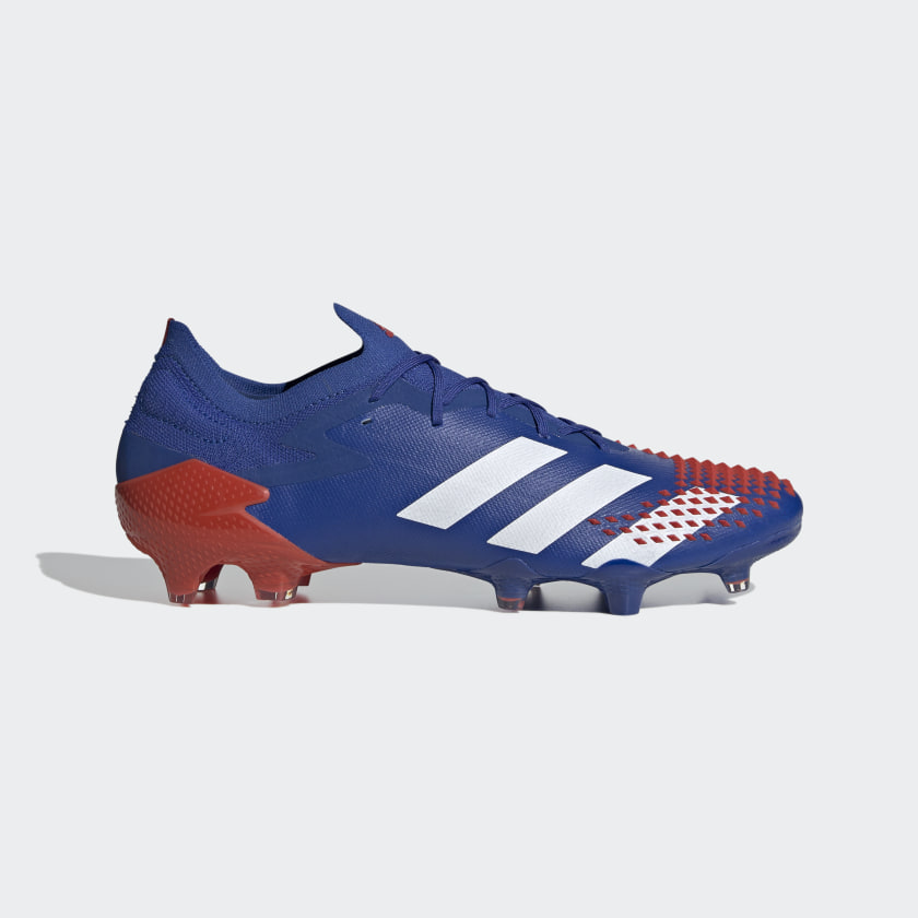 botas de futbol predator azules