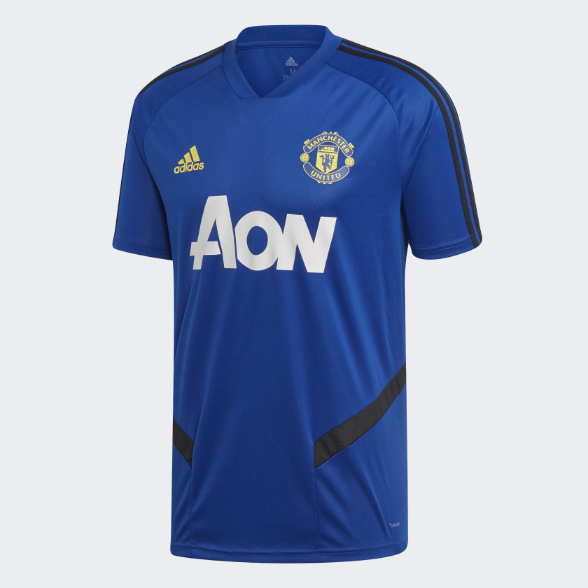 adidas Manchester United Training Jersey - Blue | adidas Malaysia