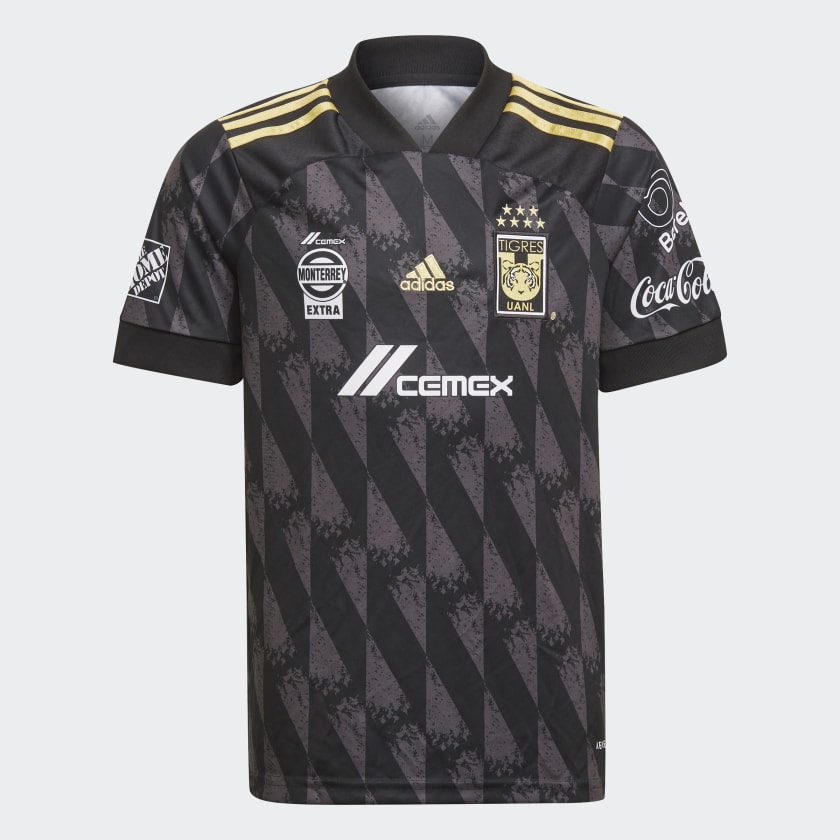 adidas Jersey Tercer Uniforme Tigres UANL - Negro | adidas Mexico