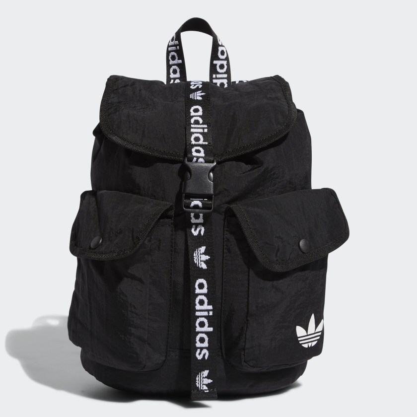 adidas small black backpack