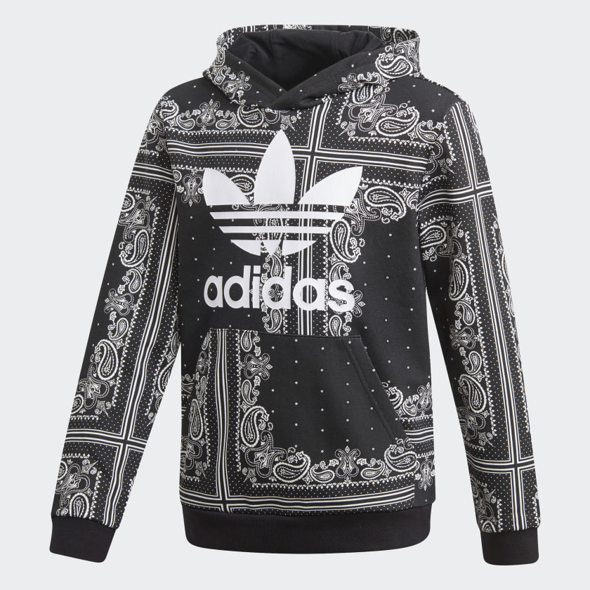Adidas bandana hoodie women's clearance