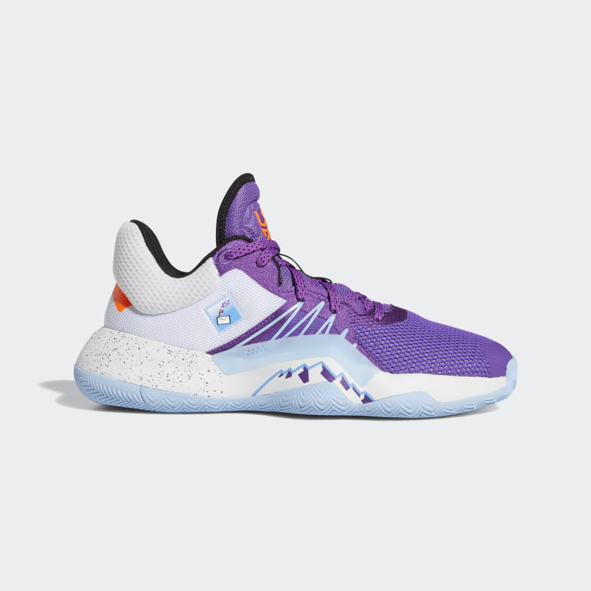 purple blue shoes