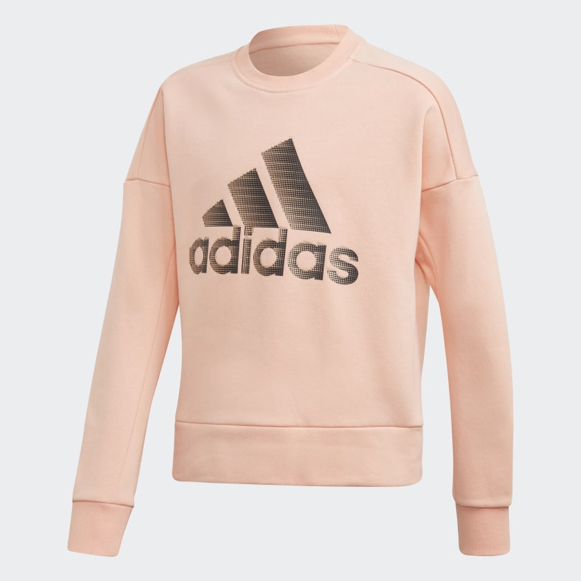 adidas ID Glam Crew Sweatshirt - Pink | adidas Canada