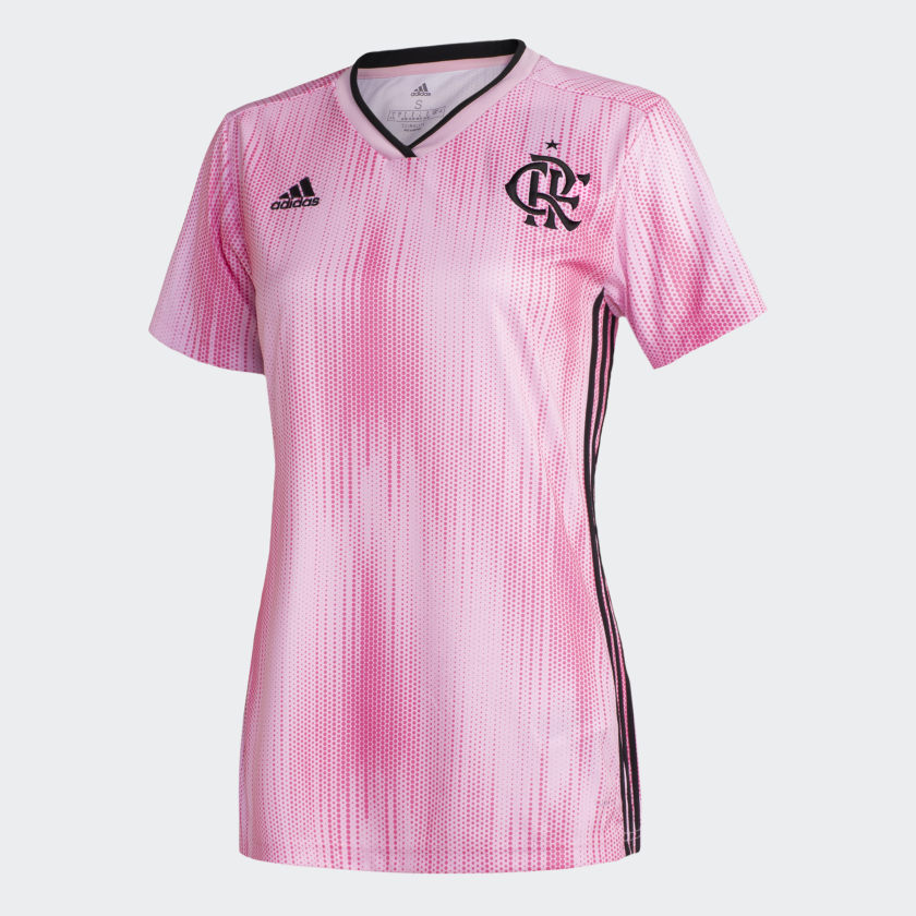 Camisa do flamengo feminina rosa original clearance
