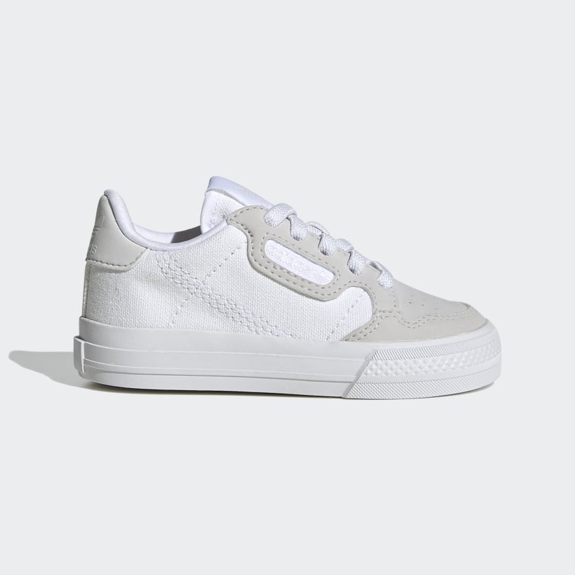 adidas originals continental 80 vulc sneakers in white