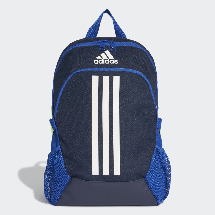 small blue backpack