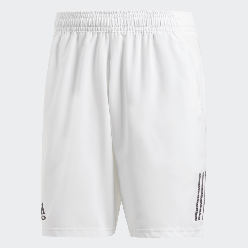 adidas 3 stripes club shorts