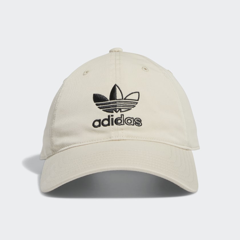 adidas trefoil cap beige