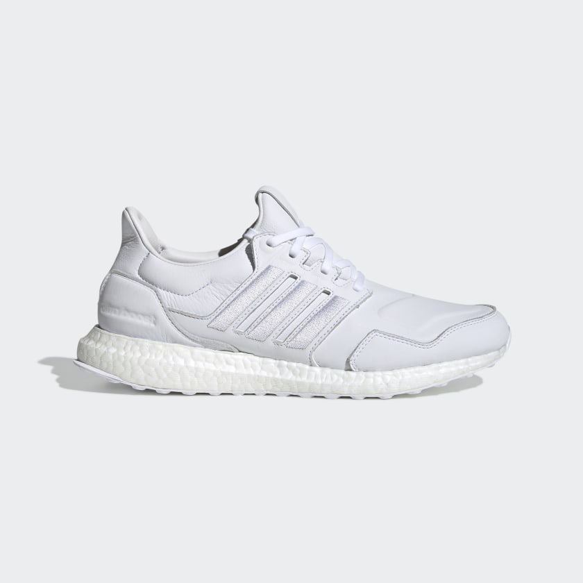 adidas Ultraboost Leather Shoes - White 