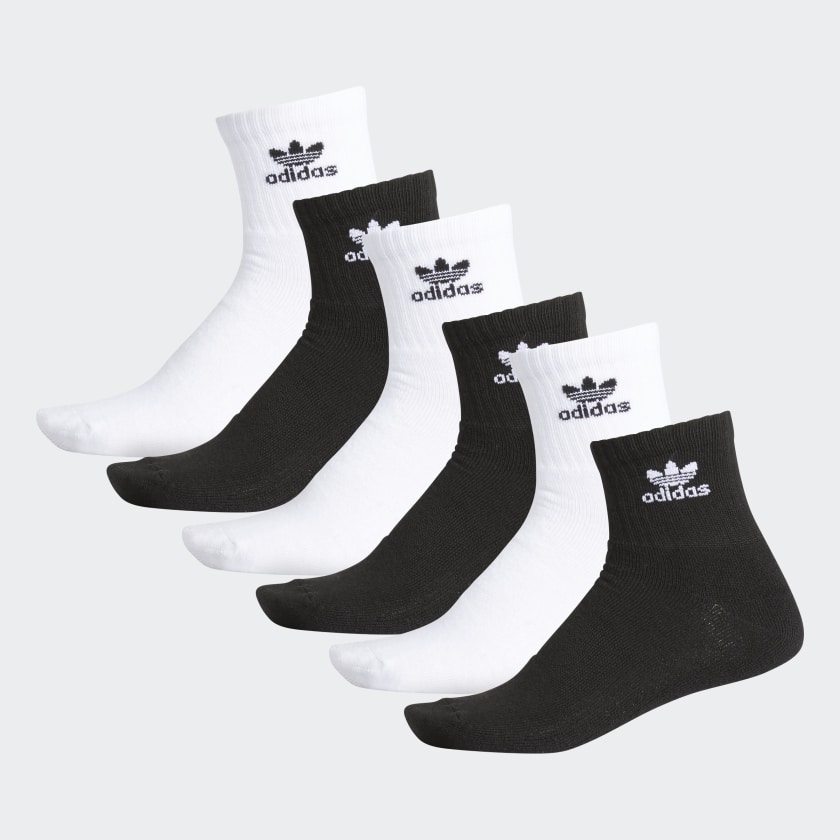 adidas quarter length socks