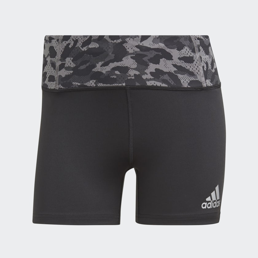 black booty shorts adidas