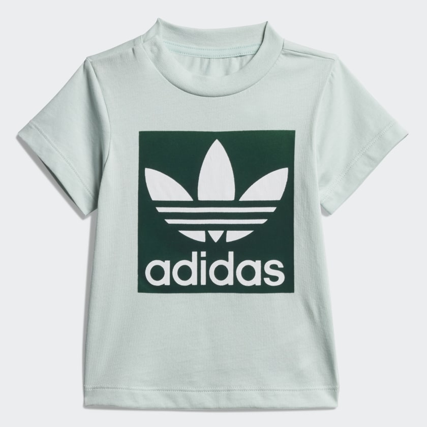 adidas trefoil green