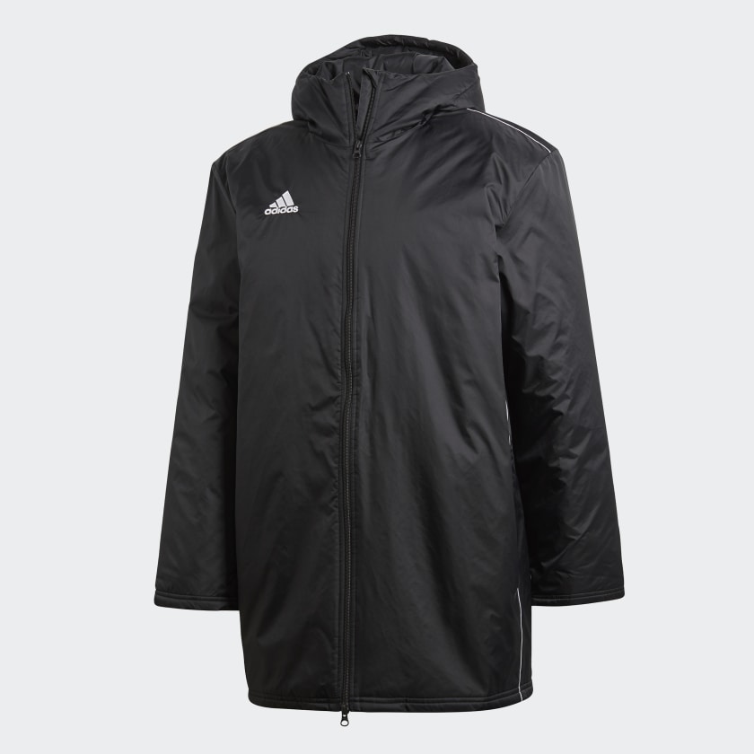 adidas core 18 polyester jacket